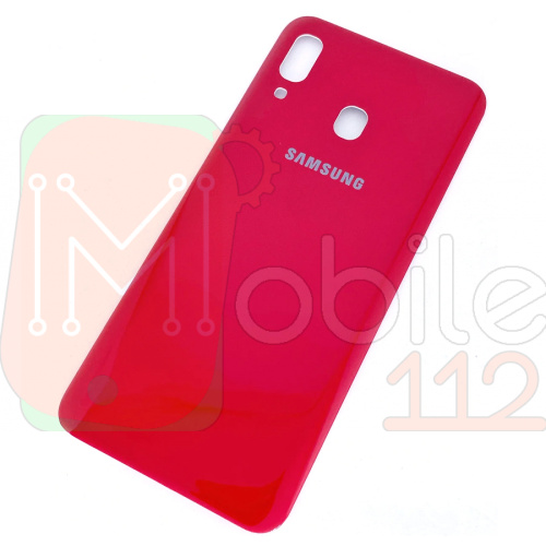 Задня кришка Samsung Galaxy A30 2019 A305F (червона оригінал Китай)