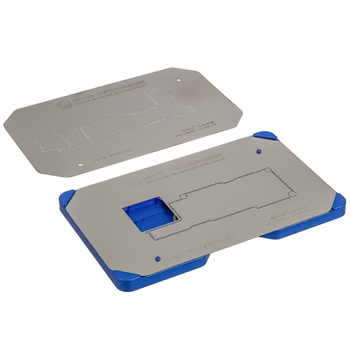 Переднагрівач з РК-дисплеєм Mechanic Heat Kit i14 для ремонту камер і плат, з платформами та трафаретами iPhone X-14 Pro Max фото 6