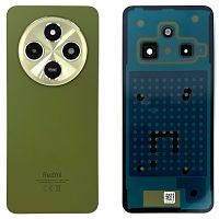 Задняя крышка Xiaomi Redmi 14C (зеленая оригинал Китай со стеклом камеры)