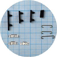 Набір кнопок Apple iPhone 12 Mini (чорний оригінал 100%)