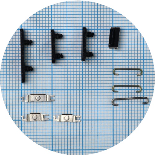 Набір кнопок Apple iPhone 12 Mini (чорний оригінал 100%)