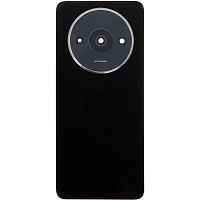 Задняя крышка Xiaomi Redmi A3 (черная со стеклом камеры)