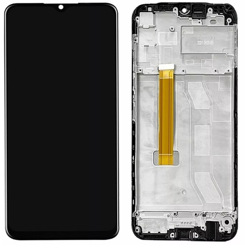 Дисплей Realme C25, Realme C25s з тачскріном та рамкою (оригінал Китай FPC-HTF065H113-A1)