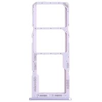 Тримач Sim картки Samsung Galaxy A22 A225F (бузковий на 2 SIM + Micro SD)