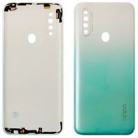 Задняя крышка Oppo A31 CPH2015 (белая оригинал Китай без стекла камеры)