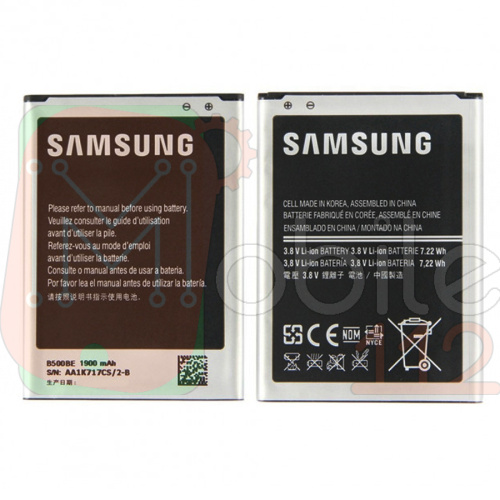 Акумулятор Samsung B500AE оригінал Китай Galaxy S4 mini i9190 i9192 i9195 1900 mAh