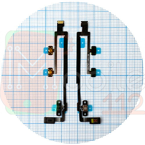 Шлейф Apple iPad 10.2 2021 с кнопками громкости и включения (оригинал Китай)