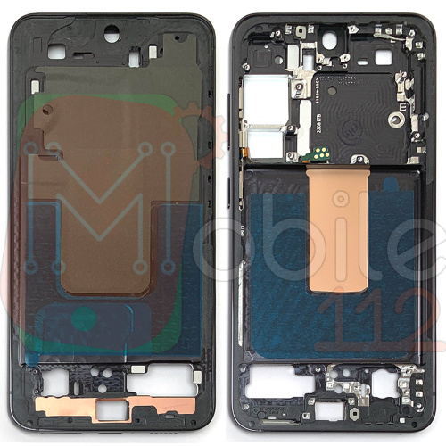 Рамка дисплея Samsung Galaxy S23 (чорна оригінал Китай)