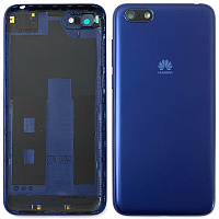 Задня кришка Huawei Y5 2018 DRA-L21 LX3, Y5 Prime 2018 DRA-LX2 (синя)