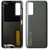 Задняя крышка Tecno Camon 17P CG7 CG7n (черная оригинал Китай)