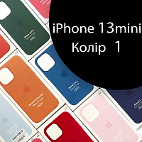 Чохол Silicone case для iPhone13 Mini (чорний midnight №1)