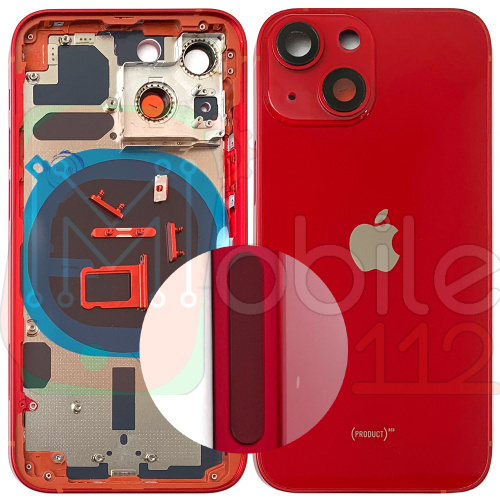 Корпус Apple iPhone 13 Mini (червоний оригінал Китай US)