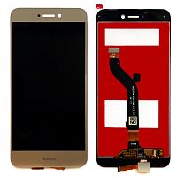 Дисплей Huawei P8 Lite 2017 PRA-LX1 LX3 LA1 + тачскрин (золотистый оригинал Китай)