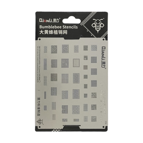 Трафарет BGA QianLi QS536 iPhone Universal 05 (Power, IF, WiFi, Integrated inductor, Millimeter wave chip) фото 2