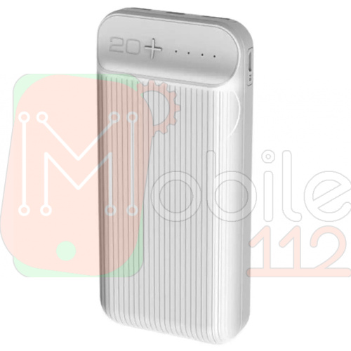 Power Bank Павербанк WUW Y129 Double USB, micro+Type-C 2.1A 20000mAh