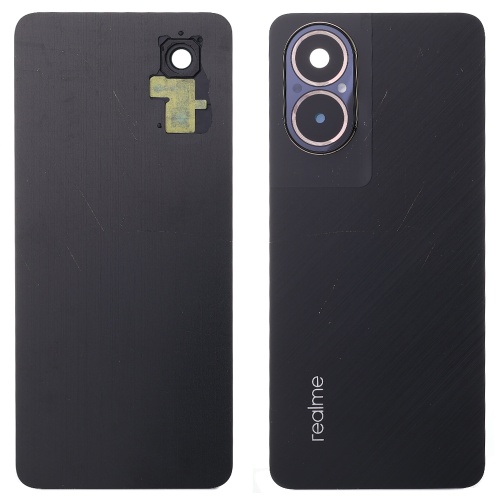 Задня кришка Oppo Realme C67 (чорна оригінал 100% зі склом камери)
