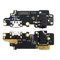 Шлейф Meizu M5 Note M621 з роз'ємом зарядки та мікрофоном - нижня плата (AAA)
