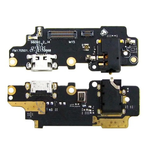 Шлейф Meizu M5 Note M621 з роз'ємом зарядки та мікрофоном - нижня плата (AAA)