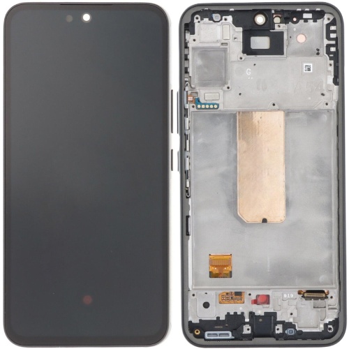 Дисплей Samsung Galaxy A54 A546 + тачскрин (оригинал OEM SP с серой рамкой) Дисплей Samsung Galaxy A54 A546 + тачскрин (оригинал OEM SP с серой рамкой)