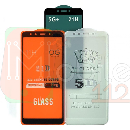 Защитное стекло Motorola Moto G8 XT2173-3 XT2045 (Full Glue)