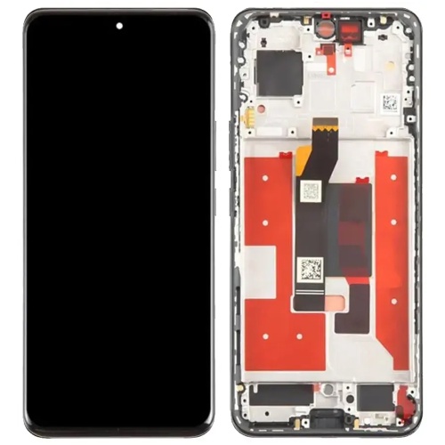 Дисплей Huawei Honor 90 REA-NX9 з тачскріном (оригінал 100% з сріблястою рамкою)