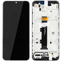 Дисплей Motorola Moto G30 XT2129 з тачскріном і рамкою (оригінал Китай)