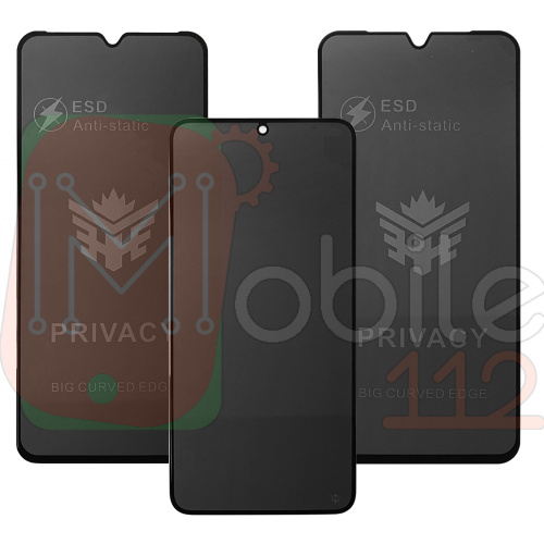 Захисне скло Poco C50 C51, Poco M5, Poco C3, Poco C31, Redmi 11 Prime (Privacy антишпигун)