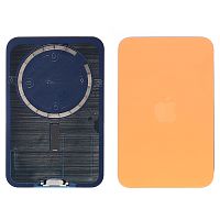 Задня кришка Apple iPhone 17 Pro (помаранчева оригінал Китай з магнітом)