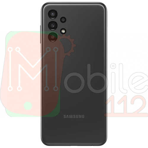 Задня кришка Samsung Galaxy A13 A135F (чорна зі склом камери)