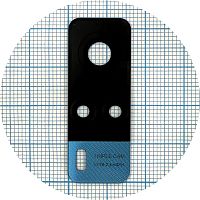 Скло камери Vivo Y53s 5G (блакитне)