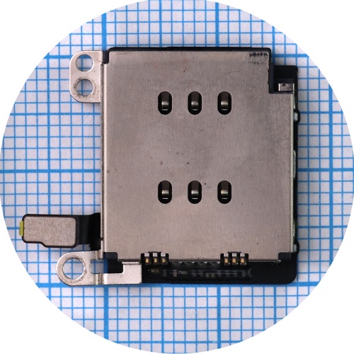 Шлейф Apple iPhone XR з роз'ємом Sim-карти (оригінал 100%) Шлейф Apple iPhone XR з роз'ємом Sim-карти (оригінал 100%)