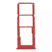 Тримач Sim картки Samsung Galaxy A02 A022F (червоний на 2 SIM + MicroSD)