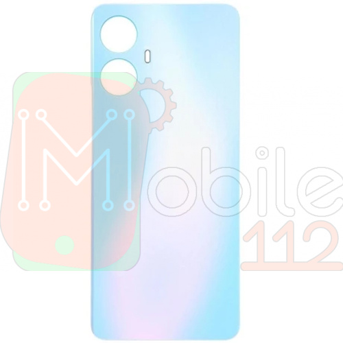 Задняя крышка Realme 10 Pro+ Plus 5G RMX3687 (голубая)