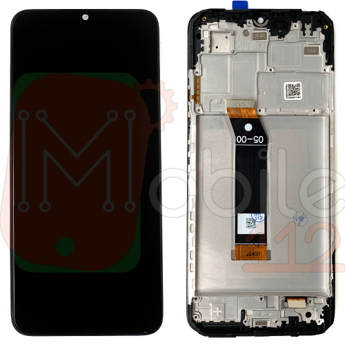 Дисплей Xiaomi Poco M5, Poco M4 5G, Redmi 10 5G, Note 11E з тачскріном (05-00 оригінал Китай з рамкою)