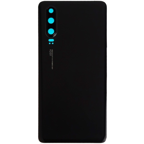 Задня кришка Huawei P30 ELE-L29 (чорна зі склом камери) Задня кришка Huawei P30 ELE-L29 (чорна зі склом камери)