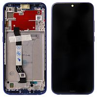Дисплей Xiaomi Redmi Note 8T M1908C3XG + тачскрин (оригинал OEM c синей рамкой)