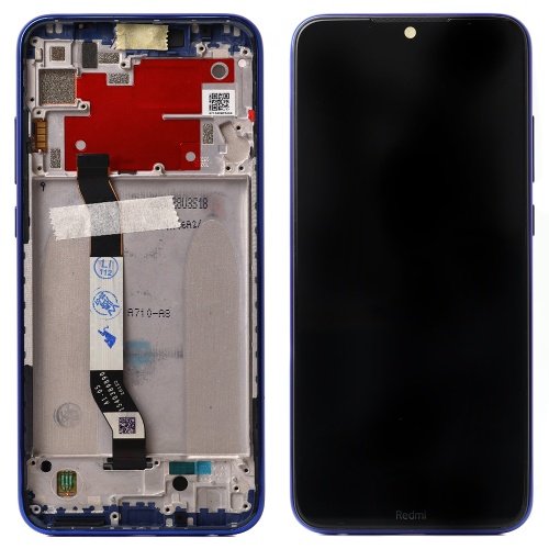Дисплей Xiaomi Redmi Note 8T M1908C3XG з тачскріном (оригінал OEM з синьою рамкою)