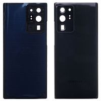 Задня кришка Samsung Galaxy Note 20 Ultra N985F N986B (чорна оригінал Китай зі склом камери)