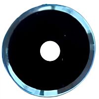 Стекло камеры Xiaomi Redmi 14C, Poco C75 (синее маленькое)