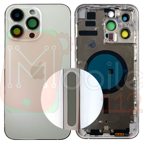 Корпус Apple iPhone 14 Pro Max (сріблястий оригінал Китай US без SIM)