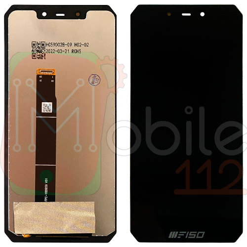 Дисплей Oukitel F150 Bison 2021 Fiso B2021 з тачскріном (чорний)