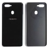 Задня кришка Oppo A5S CPH1909 (чорна оригінал Китай)