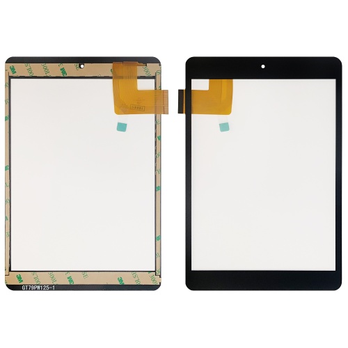 Тачскрін для планшета 7,85 дюймів P/N: GT78PW125 137 х 197 мм, 40 pin (чорний) фото 2
