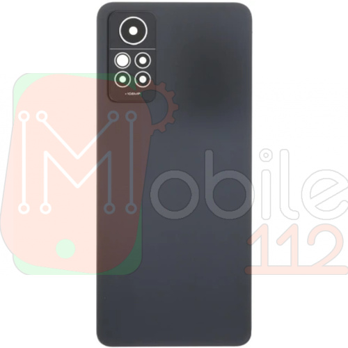 Задняя крышка Xiaomi Redmi Note 12 Pro 4G (серая со стеклом камеры)