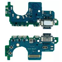 Шлейф Samsung Galaxy A73 5G A736B з роз'ємами зарядки та навушників з мікрофоном - нижня плата (оригінал Китай)