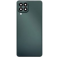 Задня кришка Samsung Galaxy M53 M536B (зелена зі склом камери)