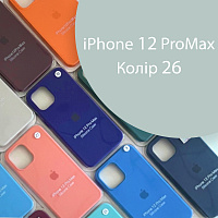 Чохол Silicone case для iPhone 12 Pro Max (сірий №26)