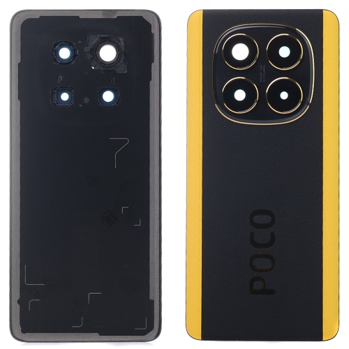 Задня кришка Xiaomi Poco X7 (чорна Original New зі склом камери) Задня кришка Xiaomi Poco X7 (чорна Original New зі склом камери)