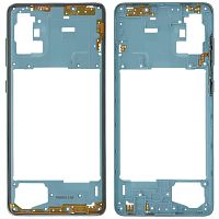 Рамка корпуса Samsung Galaxy A71 A715F (синяя)