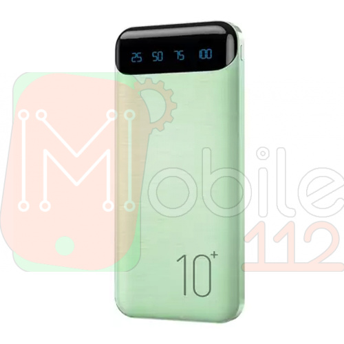 Power Bank Павербанк Wekome wk design WP-161 10000mAh Зелений